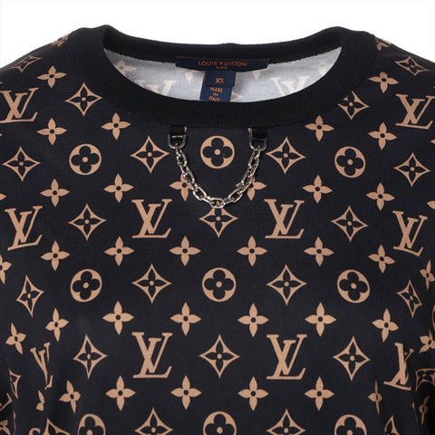 LOUIS VUITTON Monogram XS Short sleeve T-shirt black WS16205
