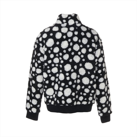 LOUIS VUITTON x Yayoi Kusama Dot Monogram XL Boa 23 Stainless Steel Jacket Black x white WS16208