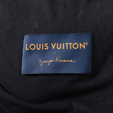 LOUIS VUITTON x Yayoi Kusama Dot Monogram XL Boa 23 Stainless Steel Jacket Black x white WS16208