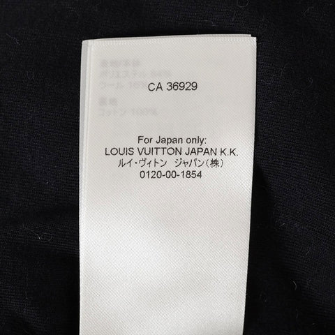 LOUIS VUITTON x Yayoi Kusama Dot Monogram XL Boa 23 Stainless Steel Jacket Black x white WS16208