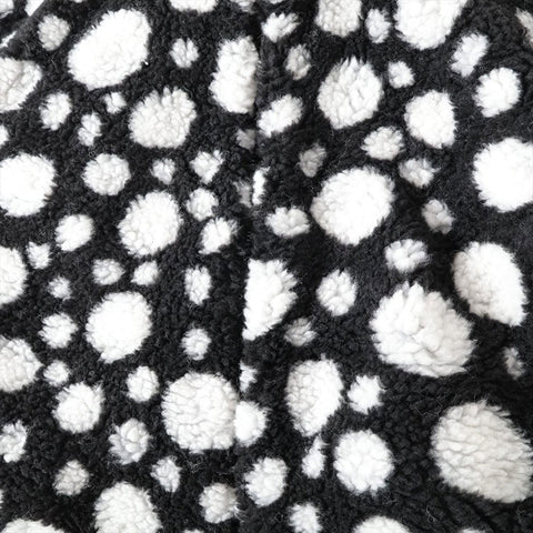 LOUIS VUITTON x Yayoi Kusama Dot Monogram XL Boa 23 Stainless Steel Jacket Black x white WS16208
