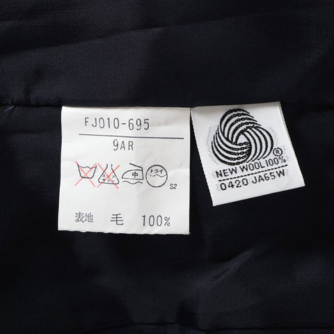 Burberrys Wool set-up 9AR setup Navy WS16211