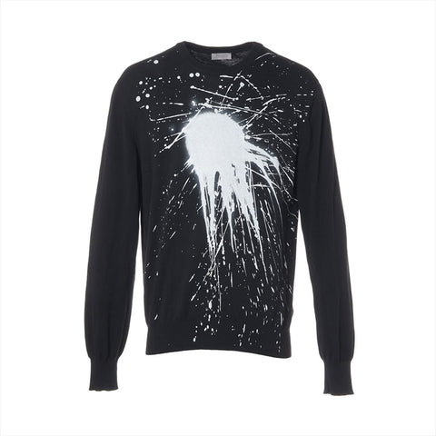 Christian Dior M Paint Cotton knit black WS16212