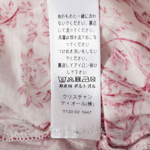 Christian Dior 8 Cotton Toile de Joy Kids Overall Red x white WS16216