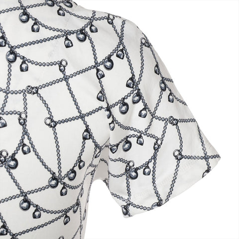 HERMES 36 Cotton Short sleeve T-shirt white WS16217