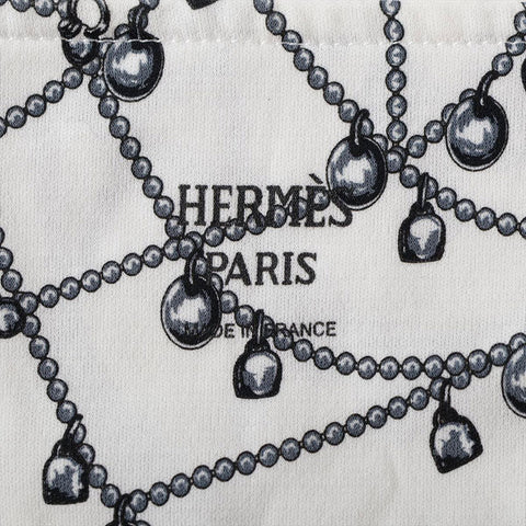 HERMES 36 Cotton Short sleeve T-shirt white WS16217