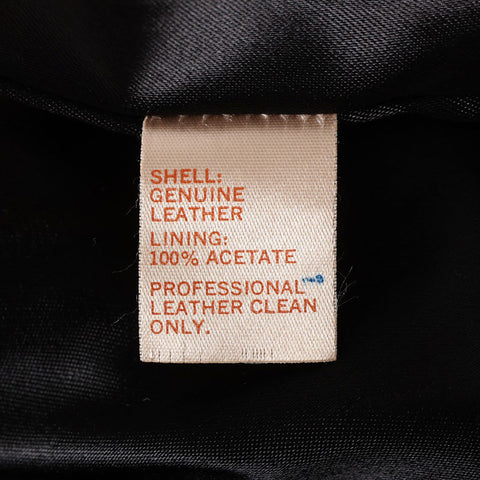 Christian Dior Leather 38 Jacket black WS16218
