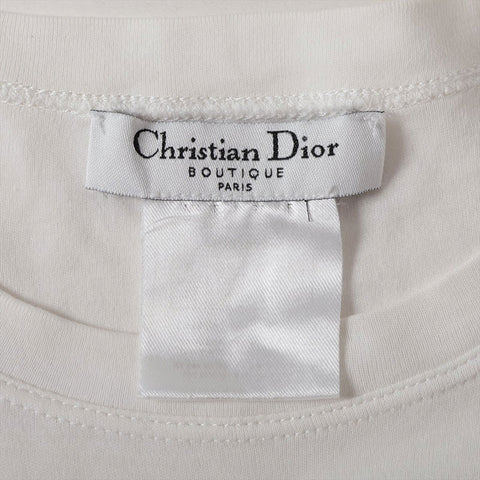 Christian Dior Cotton Trotter 2004 42 J'ADORE Short sleeve T-shirt white WS16219