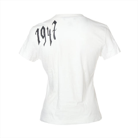 Christian Dior 40 Cotton 2002 Galliano Short sleeve T-shirt white WS16225