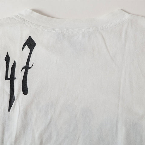 Christian Dior 40 Cotton 2002 Galliano Short sleeve T-shirt white WS16225