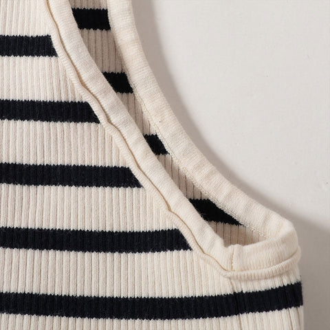 CELINE Athlete Bra Logo Rib M Tank top Ivory WS16228