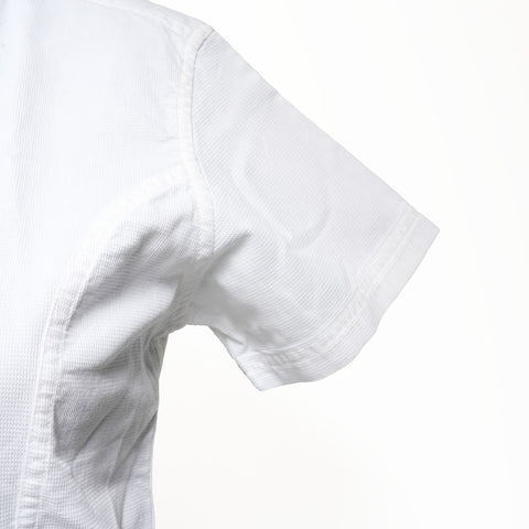 VERSACE Medusa button Short sleeve shirt white WS16232