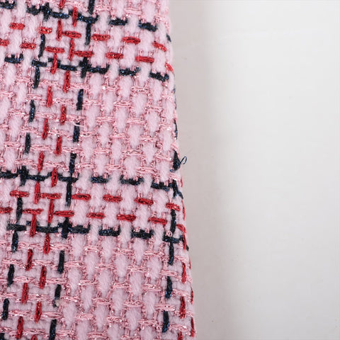 GUCCI Tweed glitter Size: 42 skirt pink WS16233