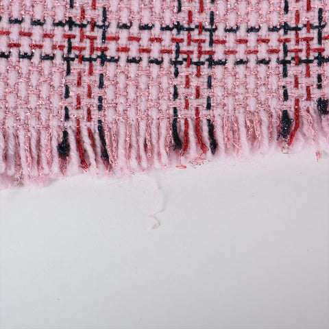 GUCCI Tweed glitter Size: 42 skirt pink WS16233