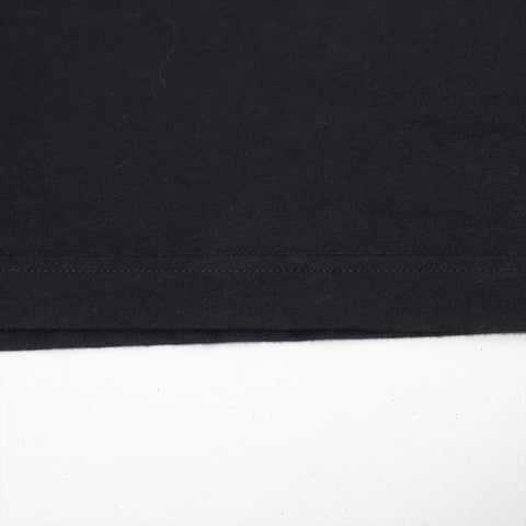 BALENCIAGA Cotton Logo Thin Cutout Bag M Parker black WS16234