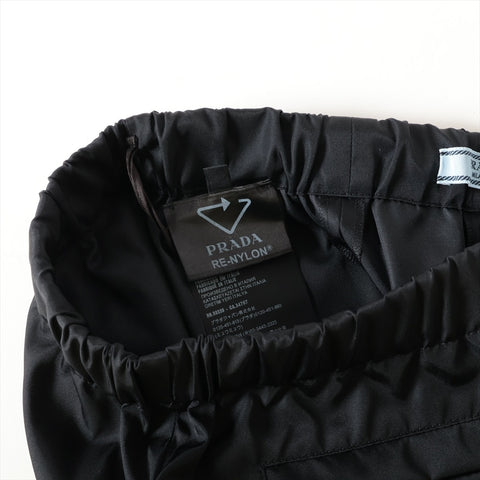 PRADA 2021 Nylon Triangle Logo Jewel Re-Nylon 38 Pants black WS16235