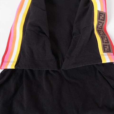 FENDI Zucca Skirt Short Sleeve T-Shirt, Kids, Size 12, Cotton/Polyester setup black WS16236