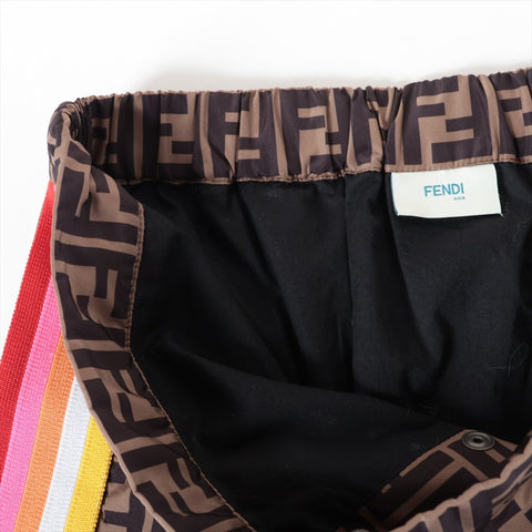 FENDI Zucca Skirt Short Sleeve T-Shirt, Kids, Size 12, Cotton/Polyester setup black WS16236