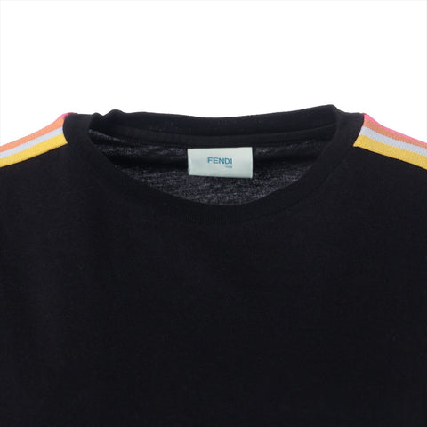 FENDI Zucca Skirt Short Sleeve T-Shirt, Kids, Size 12, Cotton/Polyester setup black WS16236