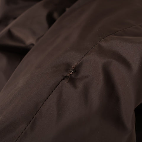 JIL SANDER Down Jacket, Polyester, Size 34, Oversized coat khaki WS16237