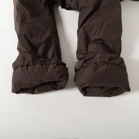 JIL SANDER Down Jacket, Polyester, Size 34, Oversized coat khaki WS16237