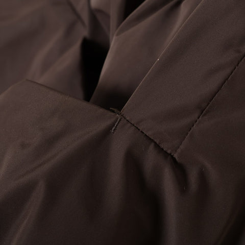 JIL SANDER Down Jacket, Polyester, Size 34, Oversized coat khaki WS16237