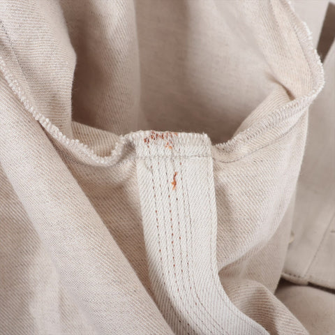 LOEWE Anagram Cotton Linen Denim 2023 34 Jacket beige WS16241