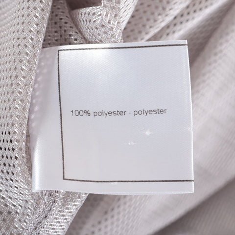 CHANEL Mesh Polyester 99P 1999 34 Long sleeve shirt gray WS16244