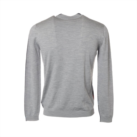 LOUIS VUITTON Galaxy Print S Wool Silk knit Navy WS16245