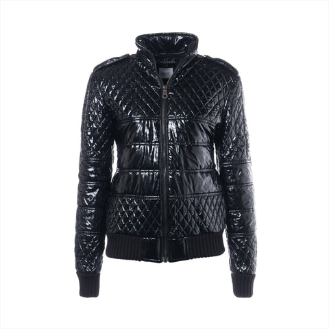 CHANEL Quilted padding 34 Jacket black WS16248