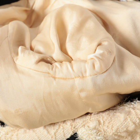 CHANEL Single collarless tweed 94A 1994 Jacket Ivory WS16249