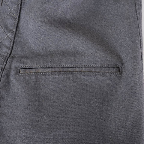 CHANEL Riders denim blouson size 34 05A 2005 Jacket gray WS16253