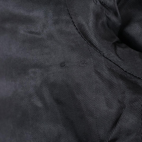 Miu Miu Tweed 2019 Single Collarless 38 Jacket black WS16254