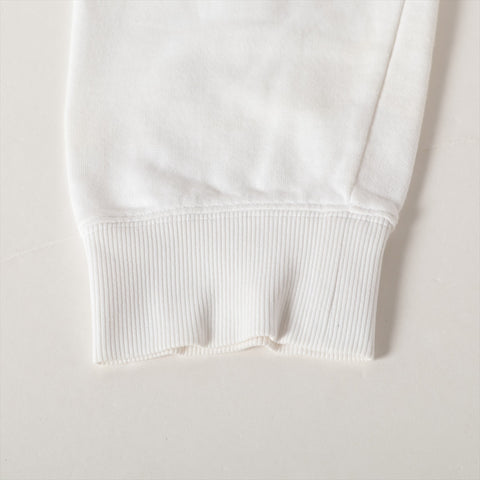 PRADA Cotton Triangle Logo M sweat white WS16256