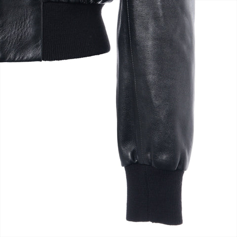 CHANEL COCO Mark Blouson in Lamb Leather Jacket black WS16262