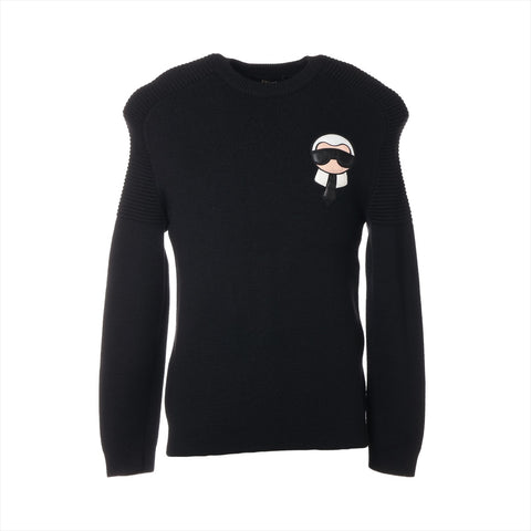 FENDI Karl Lagerfeld Wool knit black WS16263
