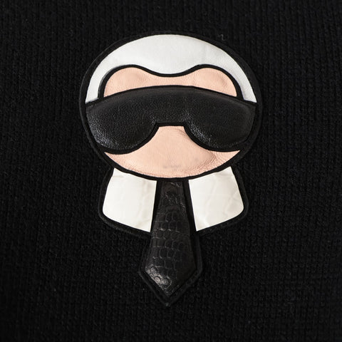 FENDI Karl Lagerfeld Wool knit black WS16263