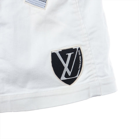 LOUIS VUITTON Cotton Patch Logo Travel 2018 skirt white WS16264