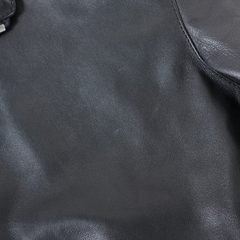 LOEWE Riders Leather 38 Jacket black WS16265