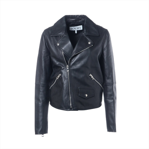 LOEWE Riders Leather 38 Jacket black WS16265
