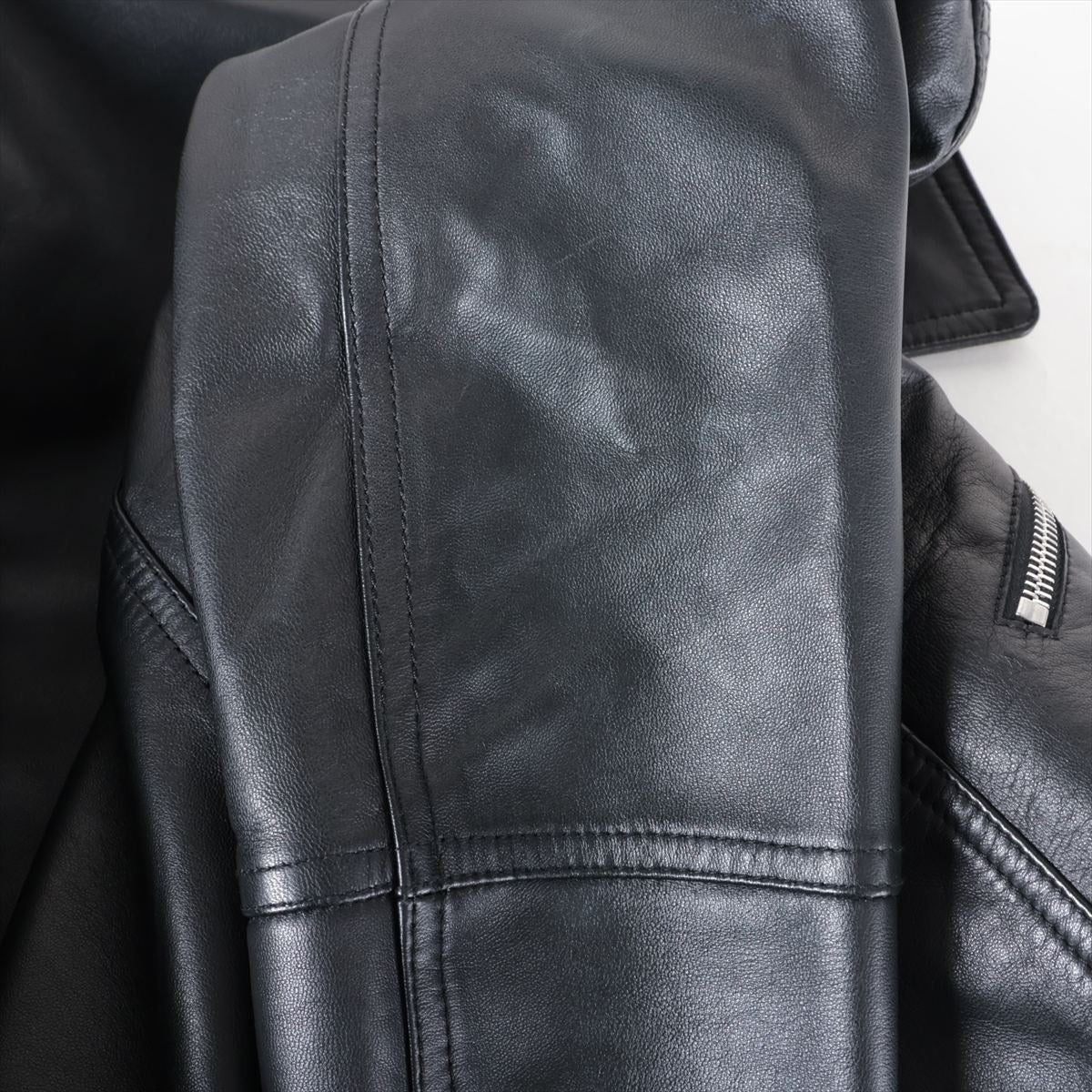 LOEWE Riders Leather 38 Jacket black WS16265 – NUIR VINTAGE