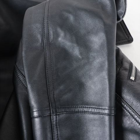 LOEWE Riders Leather 38 Jacket black WS16265