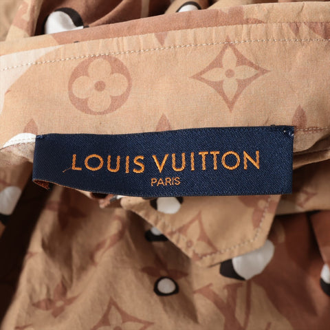 LOUIS VUITTON Camo DNA Ocean Monogram Shirt 2020 Long sleeve shirt Brown WS16267