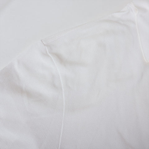 Miu Miu Polyester shirt logo 2024 L Short sleeve shirt white WS16269