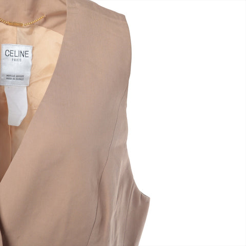 CELINE cotton Vest beige WS16270