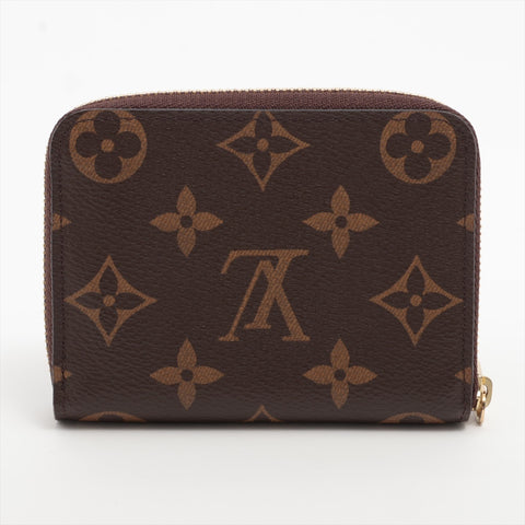 LOUIS VUITTON 2019 Monogram Zippy Coin Purse Compact Wallet Key holder  Brown WS16276