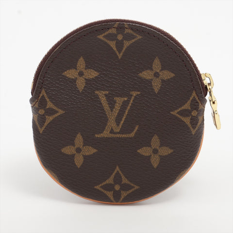 LOUIS VUITTON 2004 Monogram Porte Monnaie Long Coin case Brown WS16279