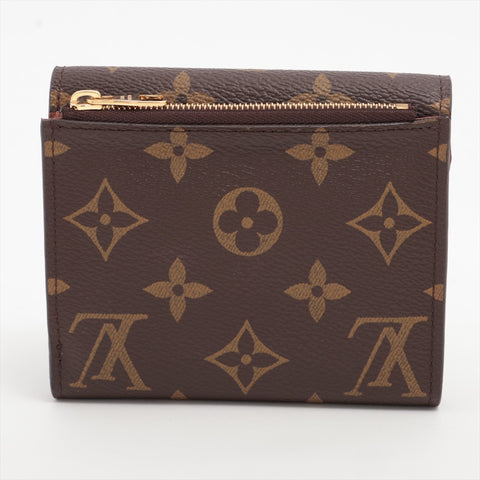 LOUIS VUITTON 2014 Monogram Portefeuille Anais Tri-fold wallet Brown WS16283