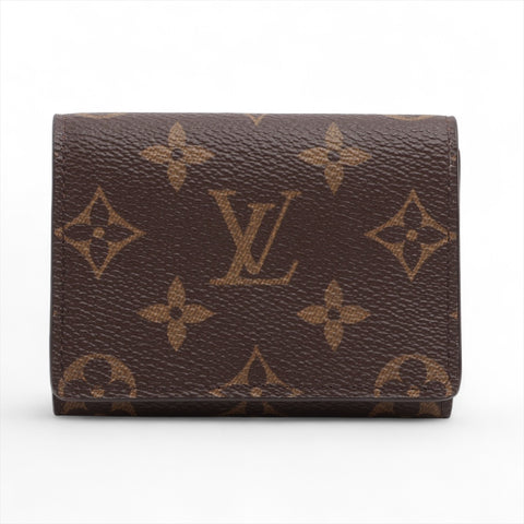 LOUIS VUITTON Monogram Annecy cult de Visit Card Case Brown WS16284