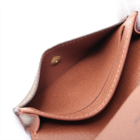 LOUIS VUITTON Monogram Annecy cult de Visit Card Case Brown WS16284